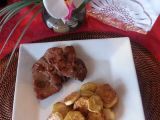 Recipe Pork chop with sauteed zucchini