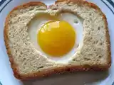 Recipe Heart shaped egg toast