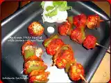 Mushroom tikka stuffed with creamy cottage cheese