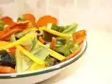 Recipe Mango sweet potato salad with honey!