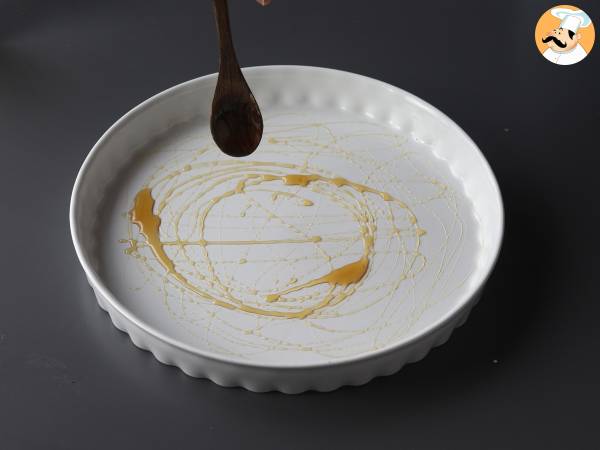 Pumpkin tatin with goat's cheese and honey - Preparation step 6